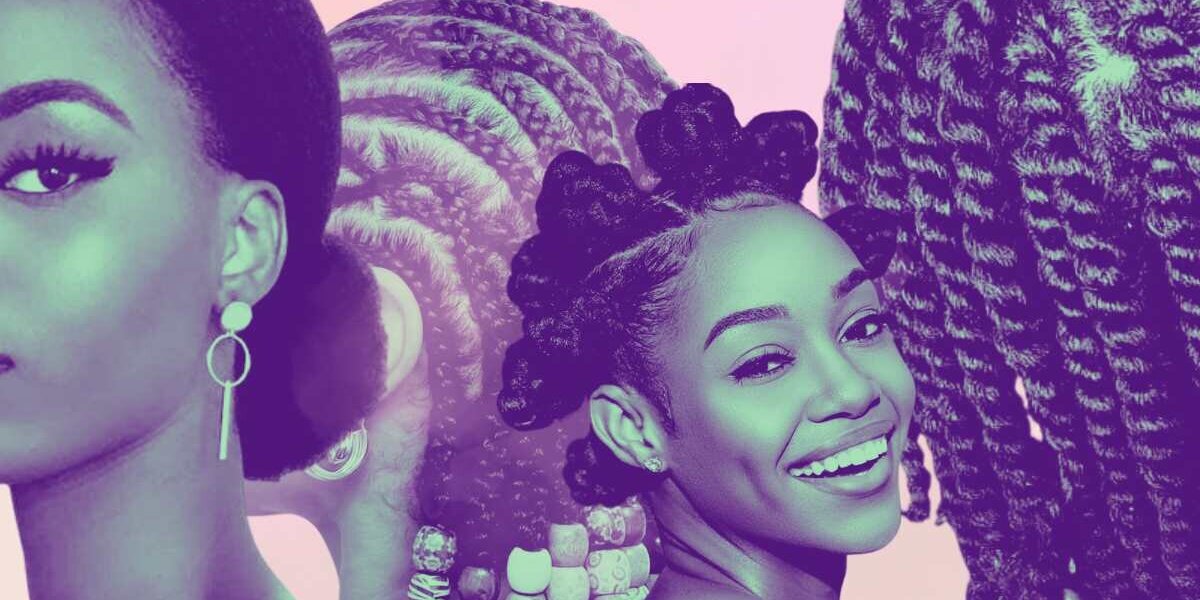Die besten Schutzfrisuren für krauses und lockiges Haar im Sommer ohne Extensions